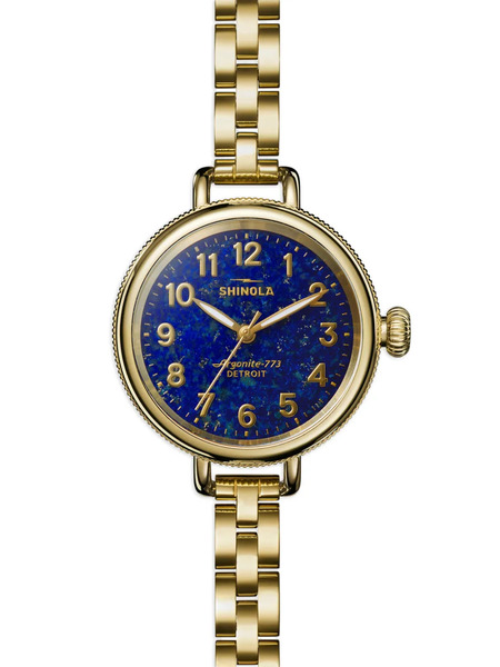  Shinola Birdy 34mm Watch - Blue 
