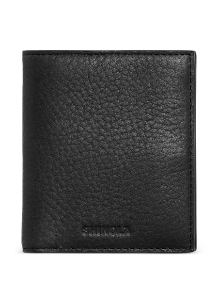  Shinola Coin Bifold Wallet - Black 