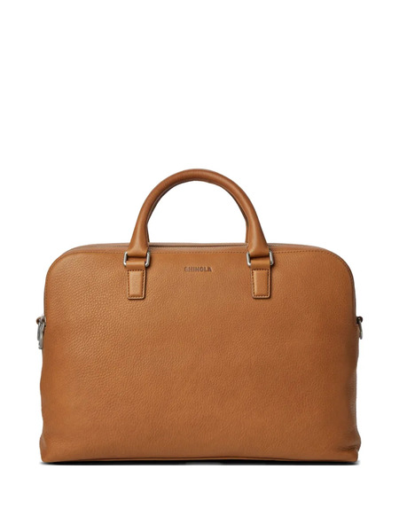  Shinola Leather Briefcase - Neutrals 