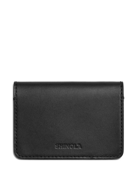  Shinola Leather Cardholder - Black 