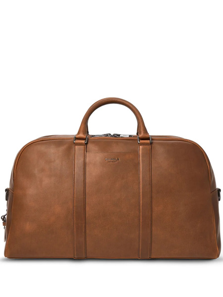  Shinola Runwell Leather Duffle Bag - Brown 