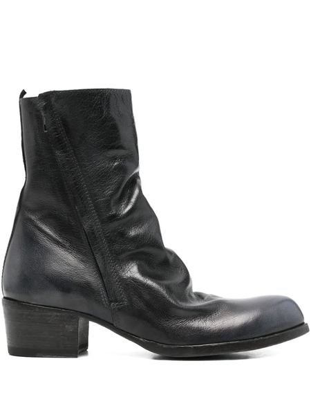  Shoto 45mm Zip-fastening Boots - Blue 