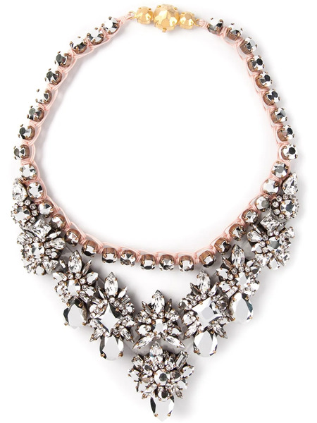  Shourouk 'princess Comet' Necklace - Pink 