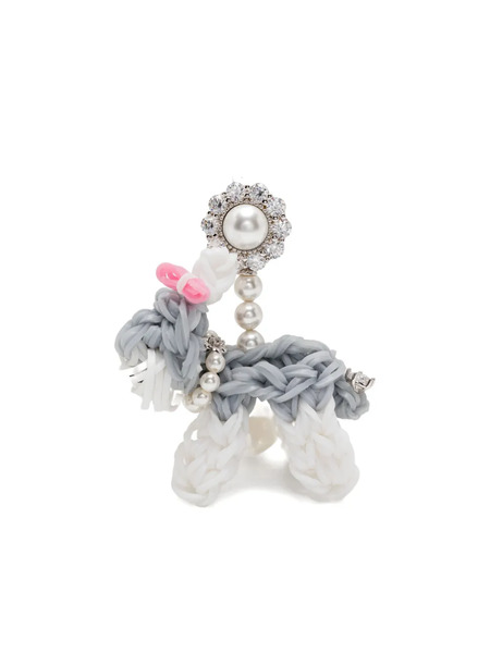  Shushu/tong Puppy Earring - White 