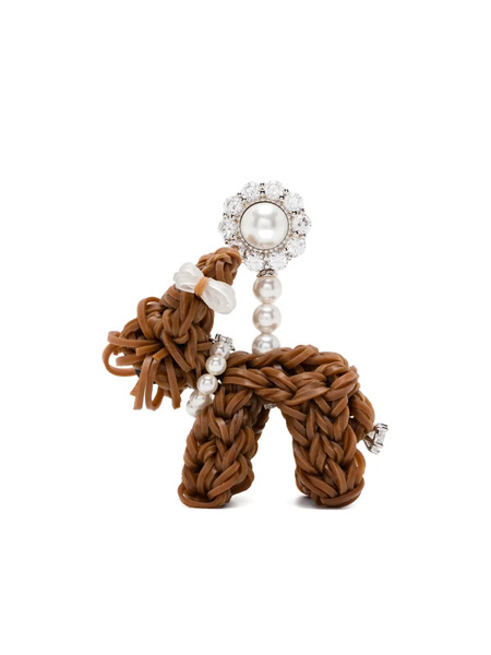  Shushu/tong Puppy Earrings - Brown 
