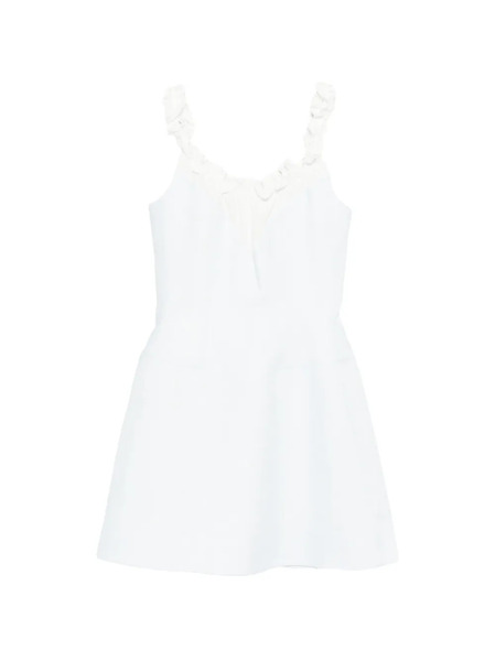  Shushu/tong Ruffled Mini Dress - Blue 