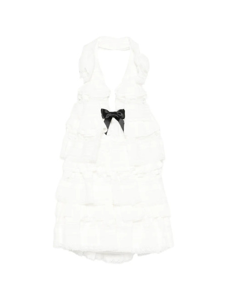  Shushu/tong Ruffled Mini Dress - White 