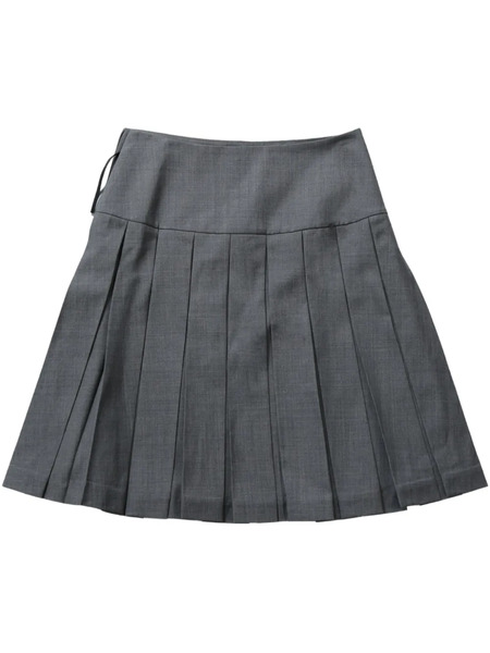  Shushu/tong Wool-blend Skirt - Grey 