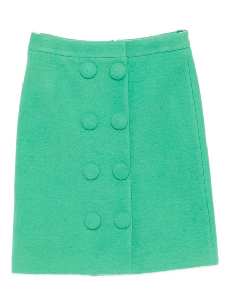  Shushu/tong Wool Skirt - Green 