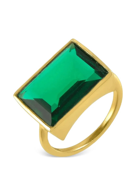  Shyla Medium Lenny Crystal-embellished Ring - Gold 