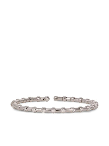  Sidney Garber 18k White Gold Holly Diamond Bracelet - Silver 