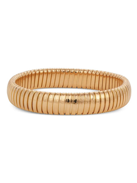 Sidney Garber 18k Yellow Gold Rolling Bracelet 