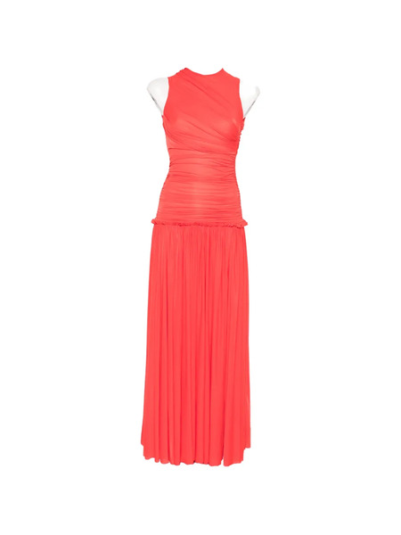  Siedres Alina Ruched Maxi Dress - Red 