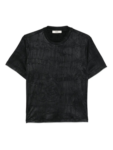  Siedres Logo-detail T-shirt - Black 