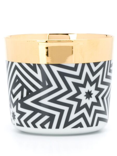  Sieger By Fürstenberg Star-patterned Cup - Black 
