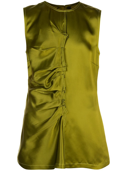  Sies Marjan Jules Silk Blouse - Green 