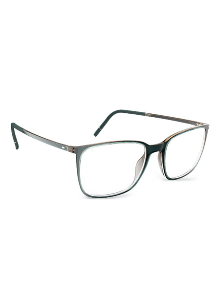  Silhouette Rectangle-frame Glasses - Black 