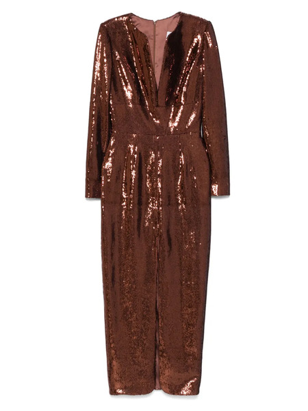  Silk Love & Lace Ivona Dress - Brown 