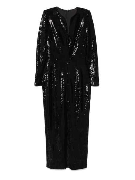 Silk Love & Lace Ivona Sequin-embellished Dress - Black 