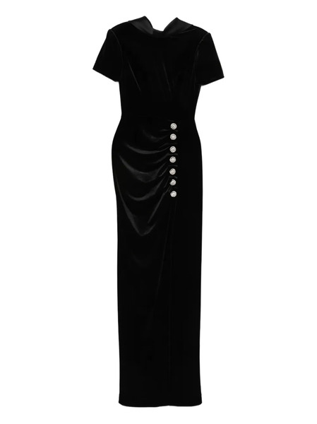 Silk Love & Lace Janette Maxi Dress - Black 