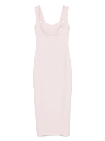  Silk Love & Lace Theodora Midi Dress - Neutrals 