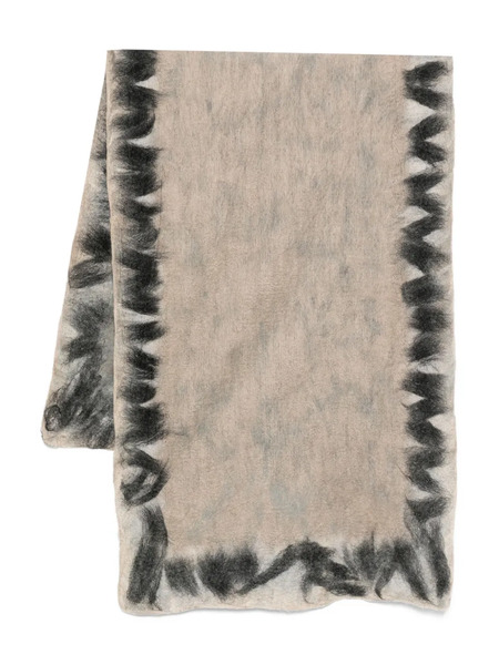  Silvana Jagged-edge Scarf - Grey 