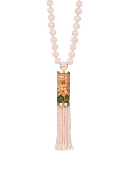  Silvia Furmanovich Bead-embellished Necklace - Gold 