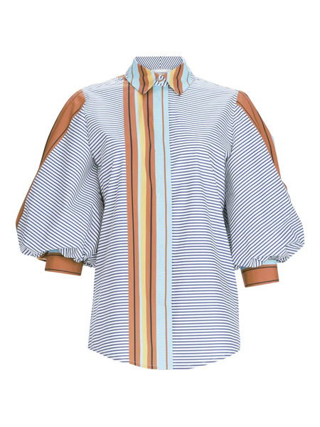  Silvia Tcherassi Belkis Blouse - Blue 