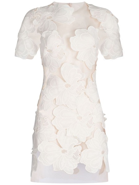  Silvia Tcherassi Hada Semi-sheer Minidress - White 