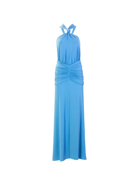  Silvia Tcherassi Jedda Knotted Maxi Dress - Blue 