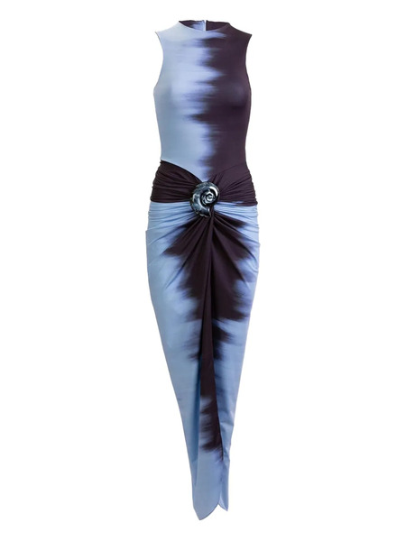  Silvia Tcherassi Leni Midi Dress - Nigth Blue 