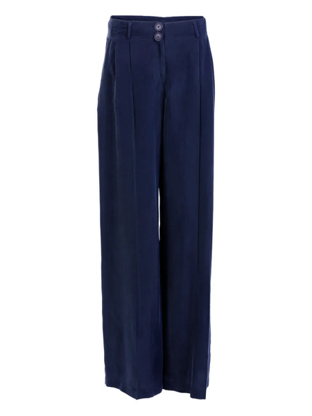  Silvia Tcherassi Opal Pleated Trousers - Blue 