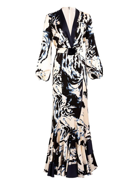  Silvia Tcherassi Remy Maxi Dress - Blue 