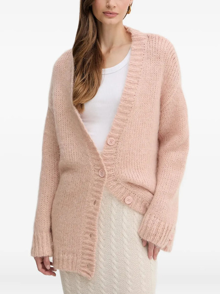  Silvian Heach Button-fastening Cardigan - Pink 
