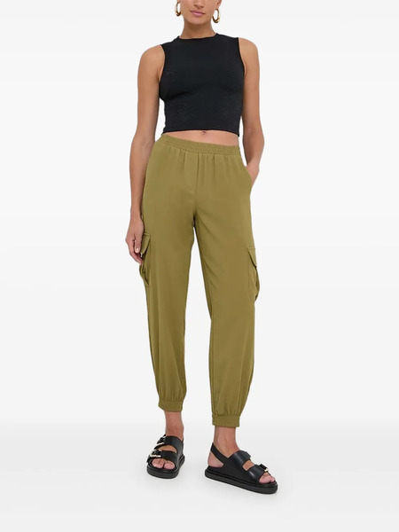  Silvian Heach Pocket-cuffed Trousers - Green 