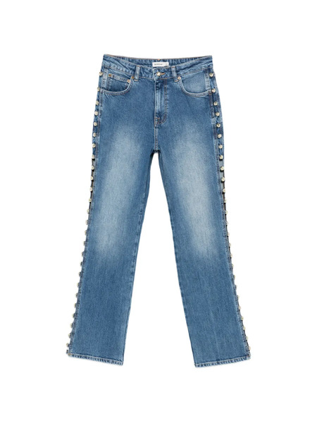  Simkhai Button Detail Jeans - Blue 