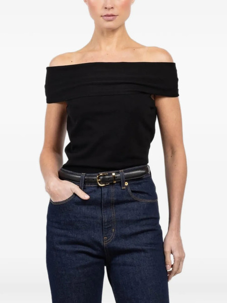  Simkhai Callahan Off-the-shoulder Top - Black 