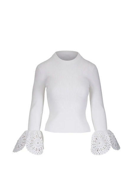  Simkhai Elyse Long-sleeves Blouse - White 