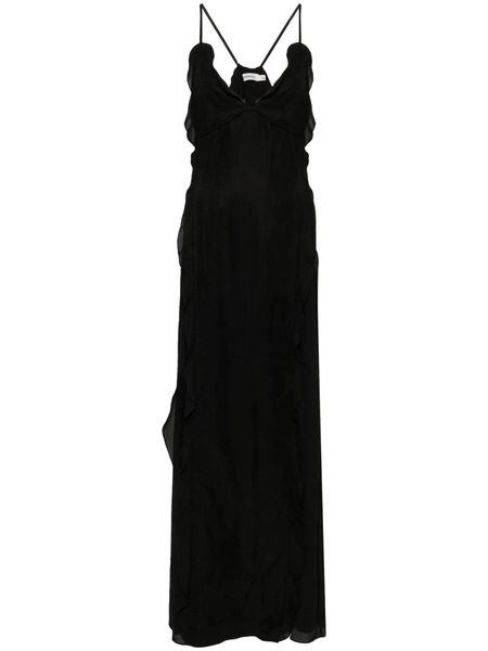  Simkhai Emily Ruffled Maxi Dress - Black 