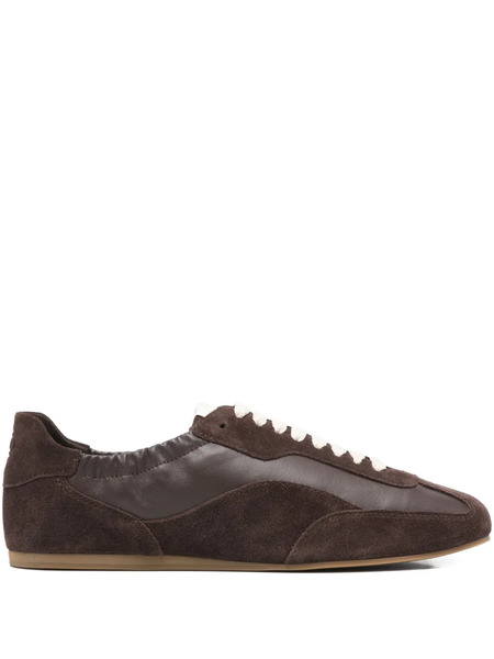  Simkhai Georgie Elasticized Sneakers - Brown 