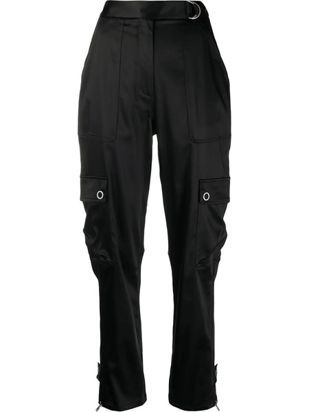  Simkhai High-rise Cargo-pocket Trousers - Black 