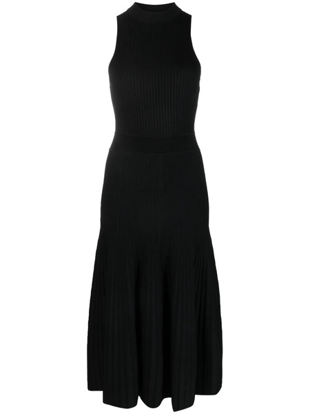  Simkhai Marianne Tank Pleated Dress - Black 