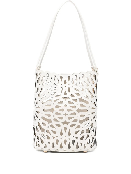  Simkhai Mccall Laser-cut Bucket Bag - White 
