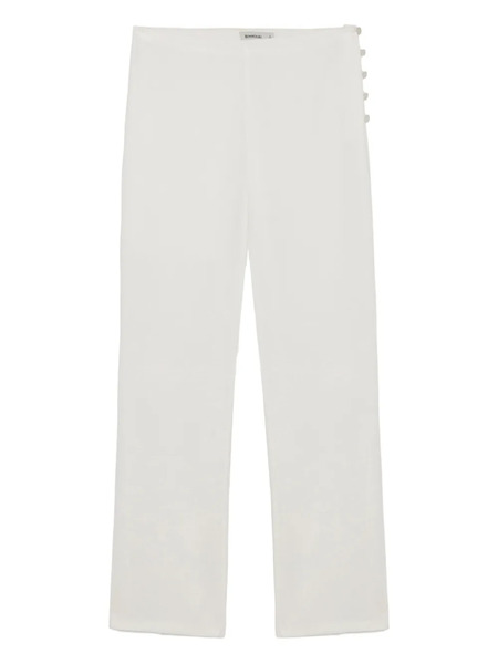  Simkhai Morrie Button-detail Trousers - White 
