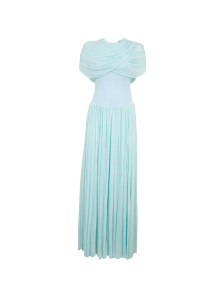  Simkhai Nancie Draped Maxi Dress - Blue 