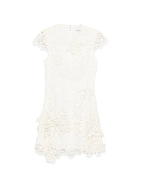  Simkhai Novelle Lace Mini Dress - White 