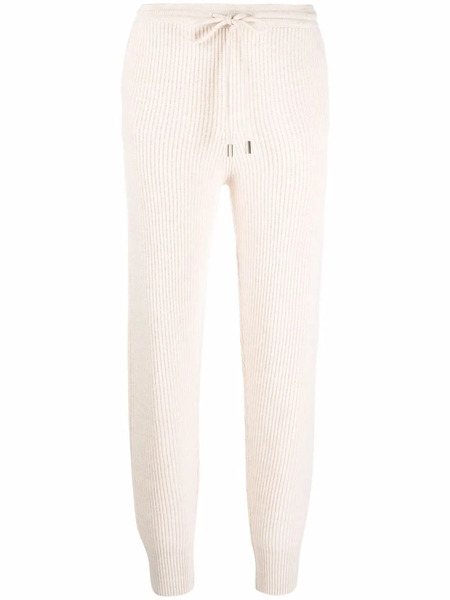  Simkhai Ribbed Knit Track Pants - Neutrals 