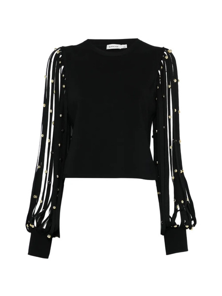  Simkhai Studded Cut-out Top - Black 