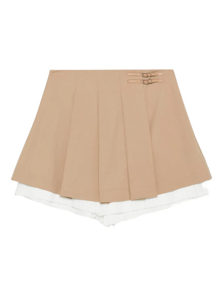  Simkhai Suzie Pleated Skorts - Neutrals 