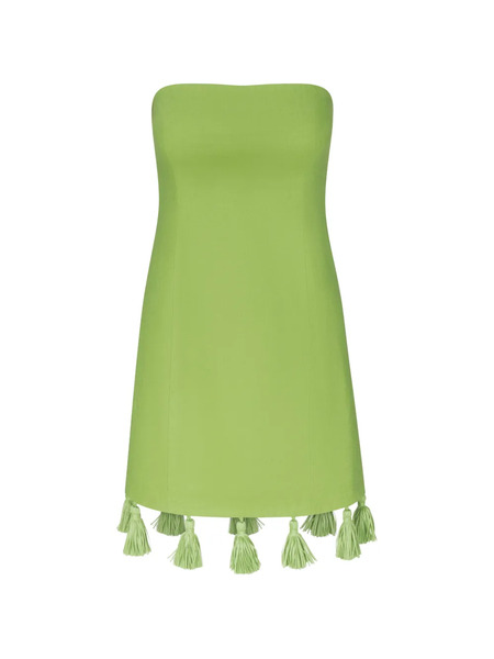  Simon Miller Freya Strapless Mini Dress - Green 